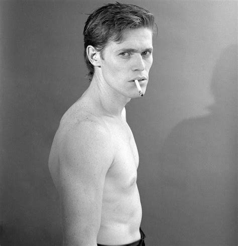 willem dafoe big penis|20 year old Willem Dafoe